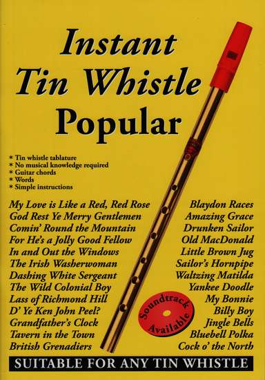 photo of Instant Tin Whistle, Popular Melodies