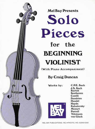 photo of Solo Pieces for the Beginning Violinist