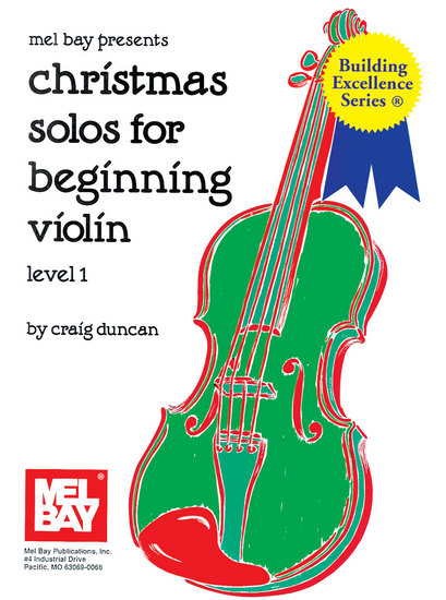photo of Christmas Solos for Beginning Violin, Level 1