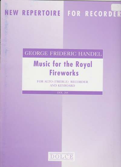 photo of Music for the Royal Fireworks