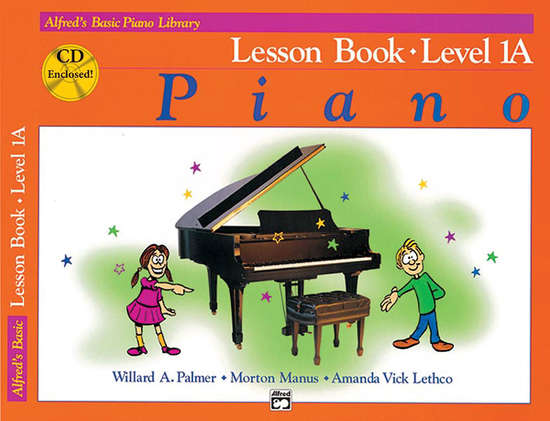 photo of Basic Piano Lesson Book, Level 1A, with CD