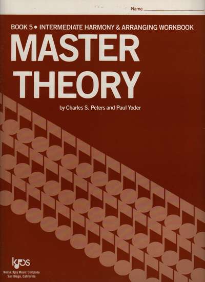 photo of Master Theory, Book 5, Intermediate Harmony & Arranging  Workbook