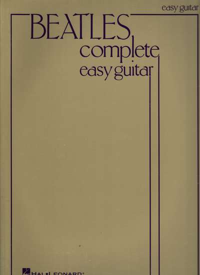 photo of Beatles Complete easy guitar