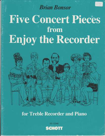 photo of Five Concert Pieces from Enjoy the Recorder