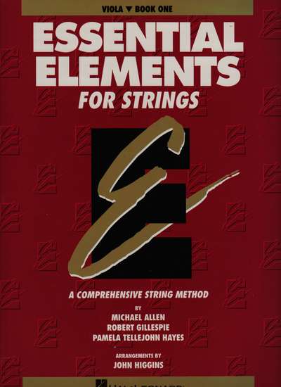 photo of Essential Elements for Strings, Book 1, Viola