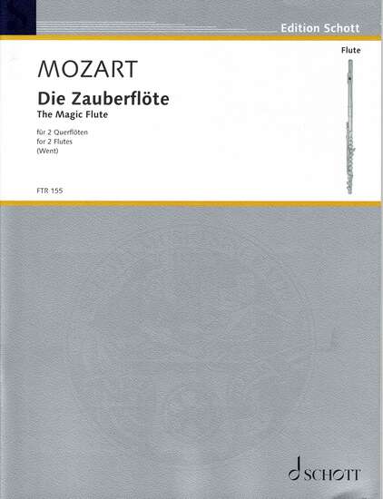 photo of Die Zauberflöte Arranged for 2 Flutes by Johann Went