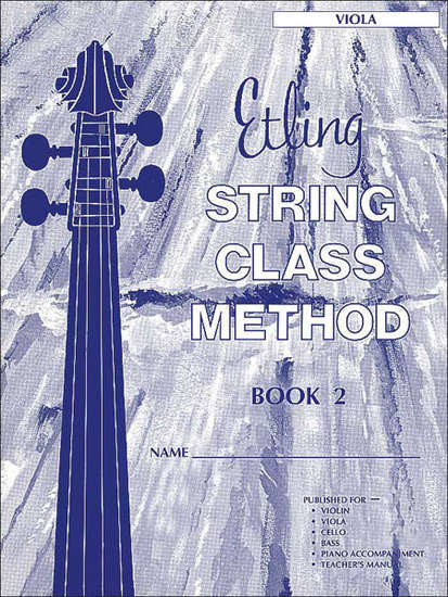 photo of String Class Method, Book 2 Viola