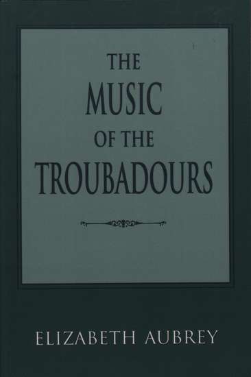 photo of The Music of the Troubadors (paper cover)