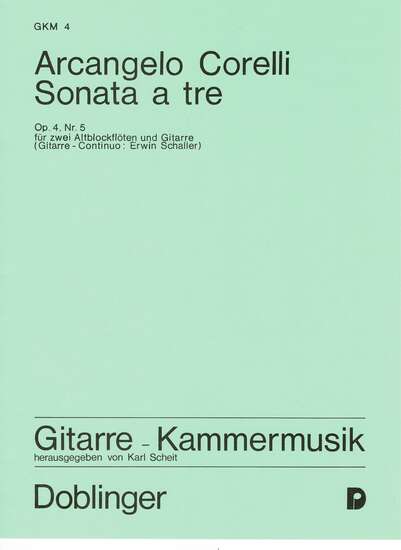 photo of Sonata a Tre, op. 4, no. 5