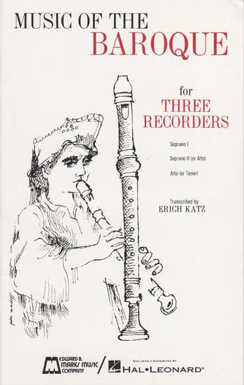 photo of Music of the Baroque for Three Recorders