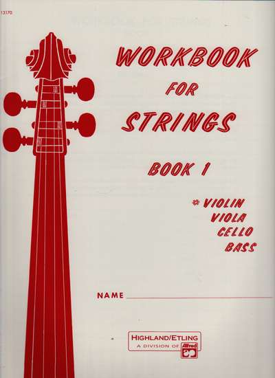 photo of Workbook for Strings, Book 1, Violin