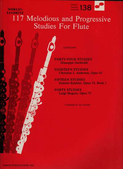 photo of 117 Melodious and Progressive Studies for Flute