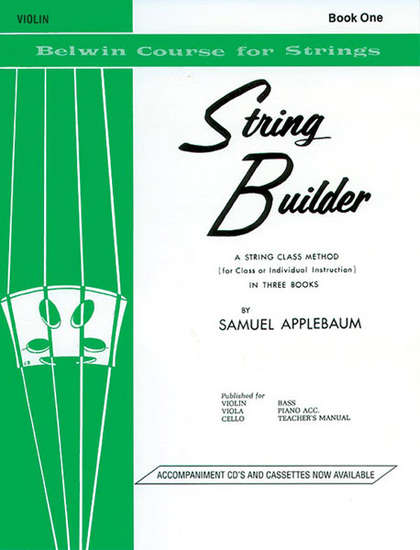 photo of String Builder, Violin, Book One