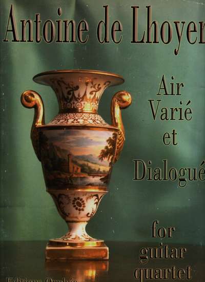 photo of Air Varié et Dialogué for guitar quartet