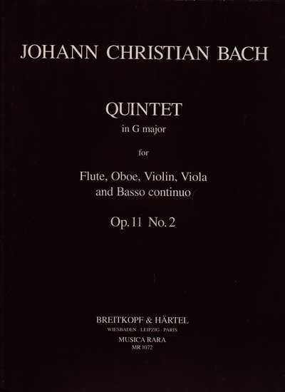 photo of Quintet in G major, Op. 11, No. 2