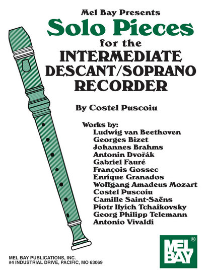 photo of Solo Pieces for the Intermediate Soprano Recorder