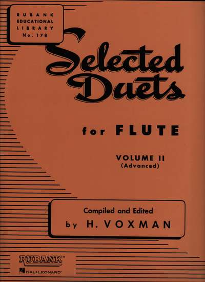 photo of Selected Duets for Flute, Vol. II (Advanced)