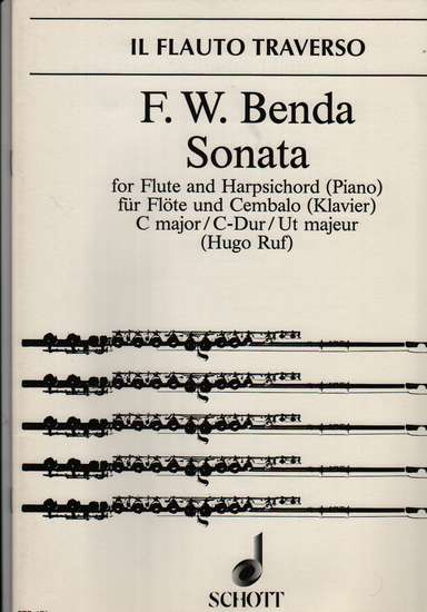photo of Sonata for Flute and Harpsichord, C major