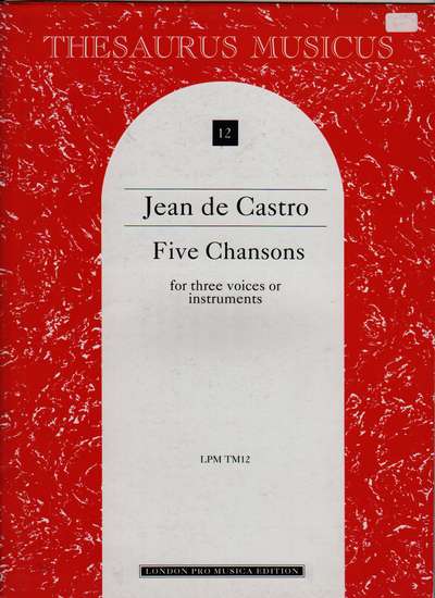 photo of Five Chansons (1575)
