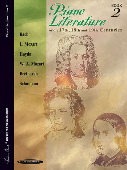 photo of Piano Literature of the 17th, 18th, and 19th Centuries, Book 2