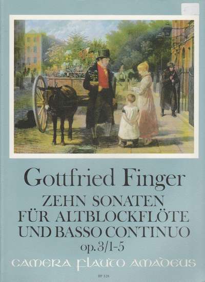 photo of Zehn Sonaten für Altblockflöte und Basso continuo, op. 3/1-5