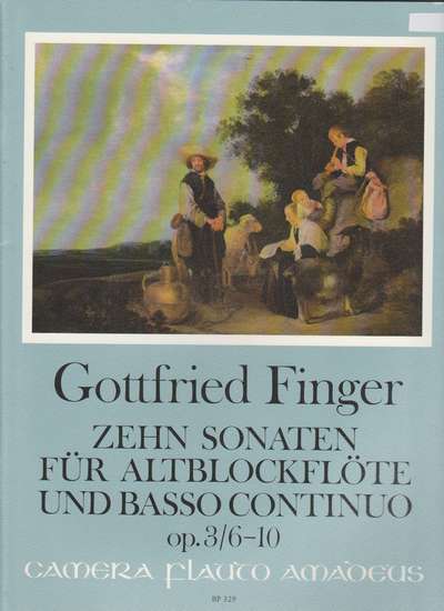 photo of Zehn Sonaten für Altblockflöte und Basso continuo, op. 3/6-10