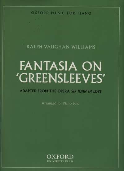 photo of Fantasia on Greensleeves arr. for Pianoforte