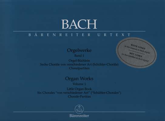 photo of Organ Works, Volume I, Little Organ Book, Six Chorales, Schübler-Chorales
