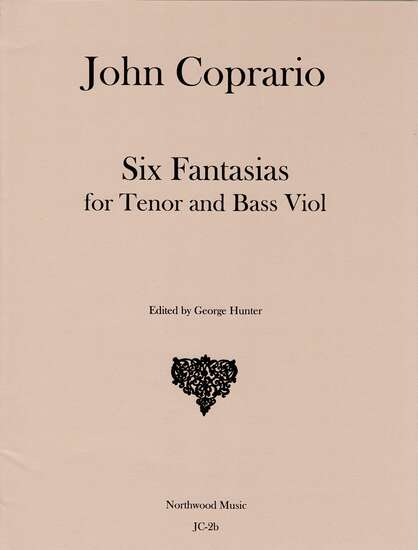 photo of Six Fantasias for the Tenor and Bass Viol