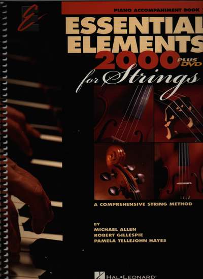 photo of Essential Elements 2000 for Strings Plus DVD, Piano Acc.  Book I