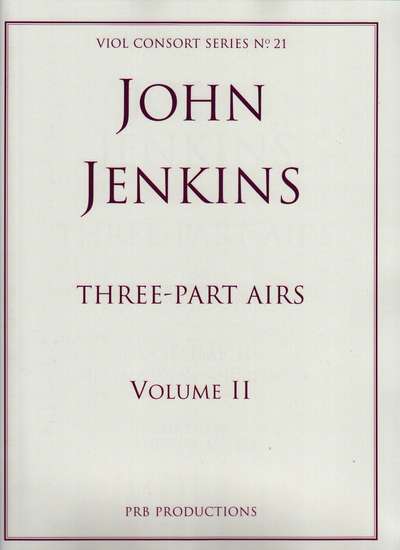 photo of Three-Part Airs, Volume II, Airs in a minor and D major