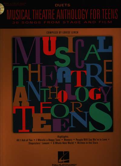 photo of Musical Theatre Anthology for Teens, 30 songs