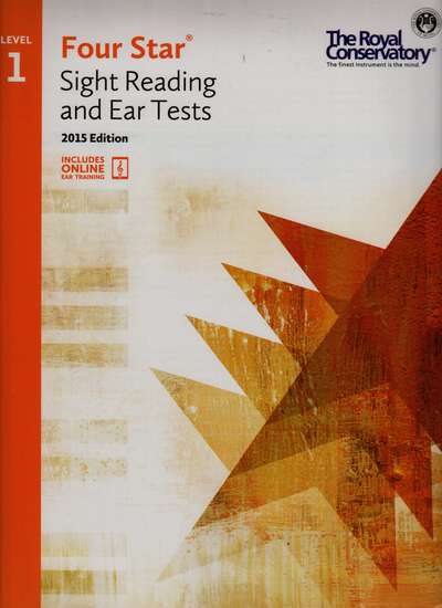 photo of Four Star Sight Reading and Ear Tests, Book 1, 2015 Edition