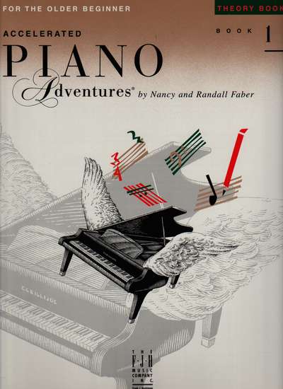photo of Accelerated Piano Adventures, Theory Book, Level 1, 2000 edition