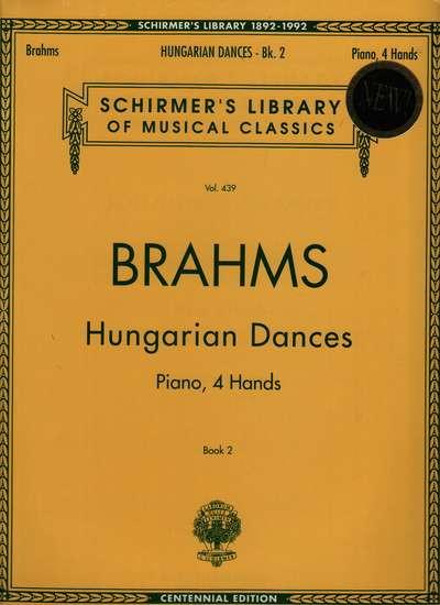 photo of Hungarian Dances, Piano, 4 Hands, Book 2