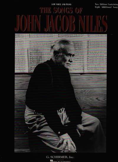 photo of The Songs of John Jacob Niles, Low Voice and Piano