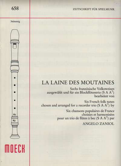 photo of La Laine des Moutaines, Six French Folksongs