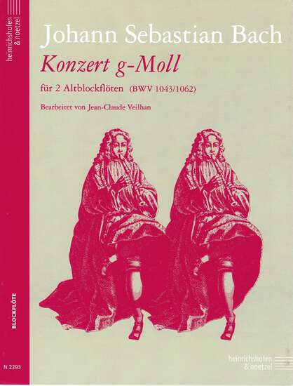 photo of Konzert g-moll BWV 1043/1062