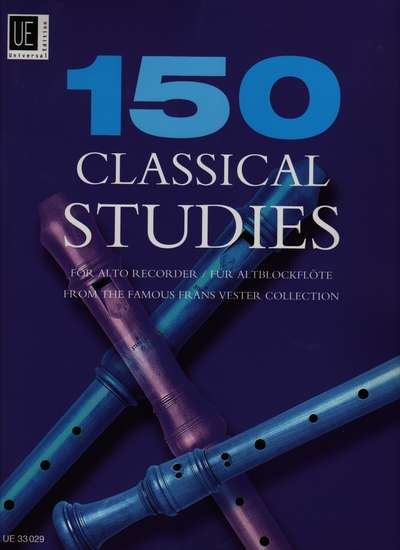 photo of 150 Classical Studies for Alto Recorder