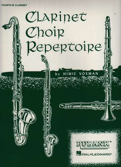 photo of Clarinet Choir Repertoire, 4th Clarinet