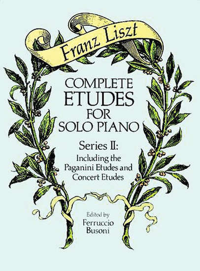 photo of Complete Etudes for the Solo Piano, Series II: Including Paganini and Concert
