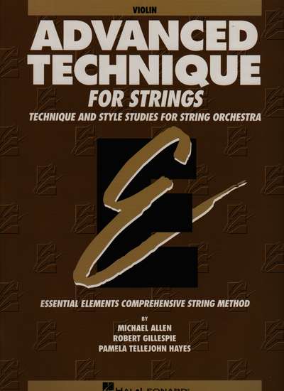 photo of Advanced Technique for Strings, Violin