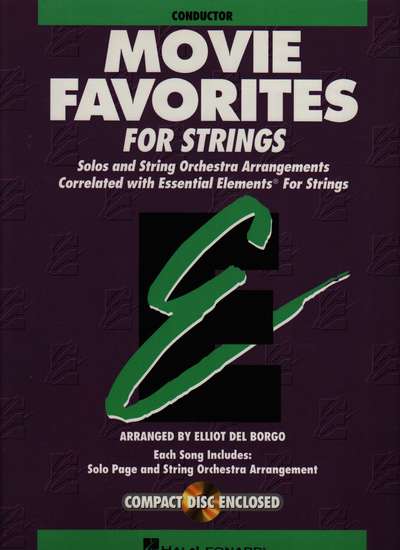 photo of Movie Favorites for Strings, Conductor Score & CD