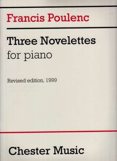 photo of Three Novelettes for Piano, Revised Edition, 1999