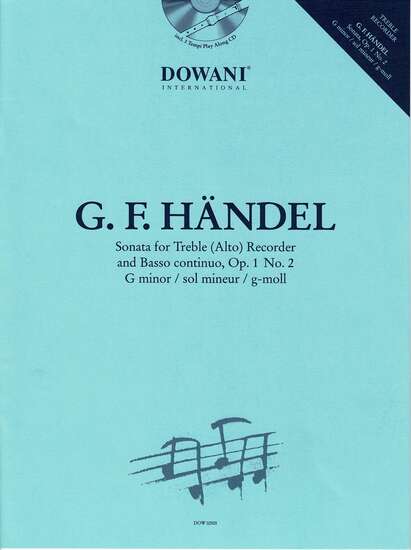 photo of Dowani Album Sonata for Treble and Bc, Op. 1 No. 2, g minor