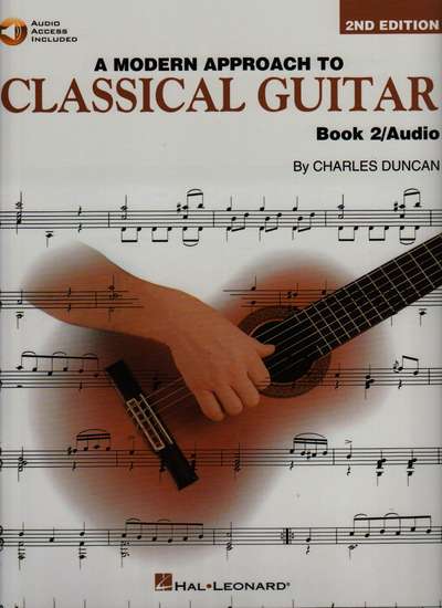 photo of A Modern Approach to Classical Guitar, Book 2/ Audio, 2nd edition
