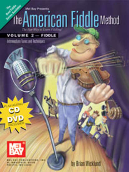 photo of The American Fiddle Method, Vol. 2 book,DVD and CD