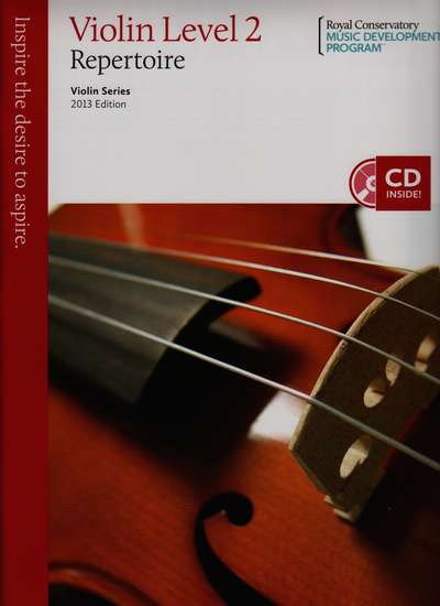 photo of Violin Series, 2013 Edition, Album 2 with CD