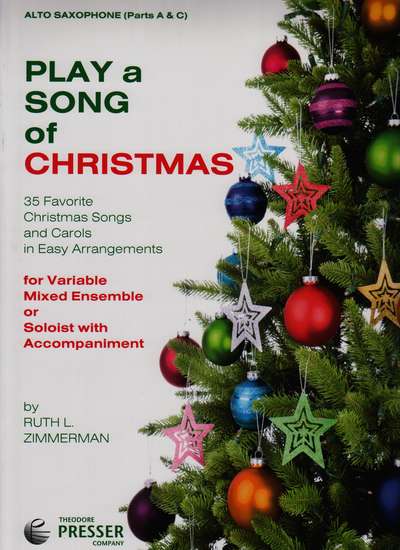 photo of Play a Song of Christmas, 35 Favorite Christmas Songs, Alto Sax Parts A and C