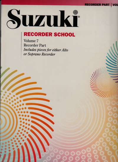 photo of Suzuki Recorder School, Vol. 7, Soprano and Alto